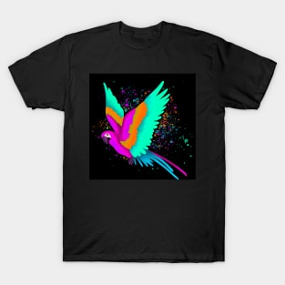 Colorful Parrot T-Shirt